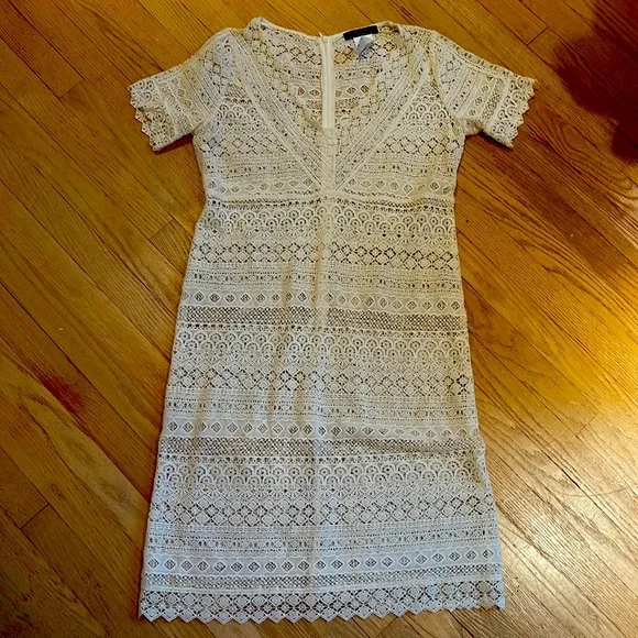 MaxMara | Dresses | Max Mara Weekend White Lace Dress With Separate Full Slip | Poshmark MaxMara | Dresses | Max Mara Weekend White Lace Dress With Separate Full Slip | Poshmark
